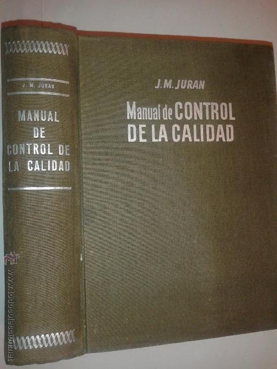 manual de control de calidad pdf juran